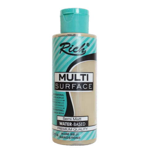 Rich Multi Surface Profesyonel Akrilik Boya 2114 Kum Beji 500cc