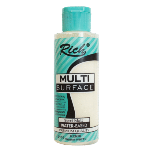 Rich Multi Surface Profesyonel Akrilik Boya 2105 Kemik 500cc