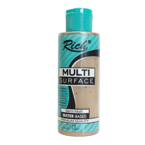 Rich Multi Surface Profesyonel Akrilik Boya 2116 Çakıl Taşı 500cc