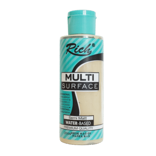 Rich Multi Surface Profesyonel Akrilik Boya 2304 Kese Kağıdı 500cc
