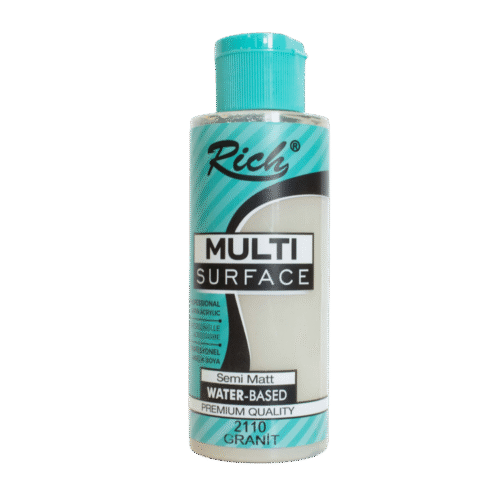 Rich Multi Surface Profesyonel Akrilik Boya 2110 Granit 500cc