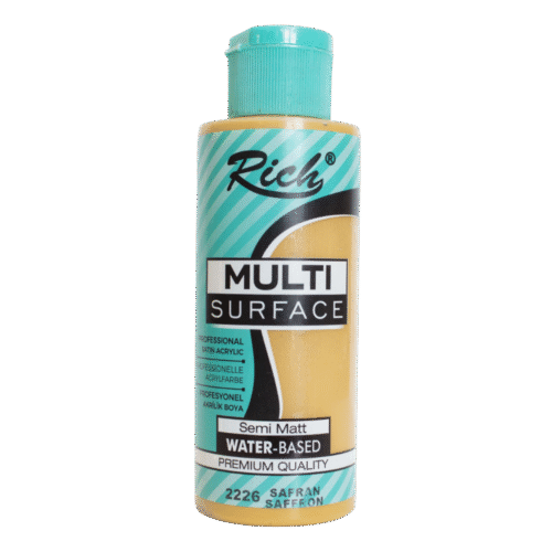 Rich Multi Surface Profesyonel Akrilik Boya 2226 Safran 500cc