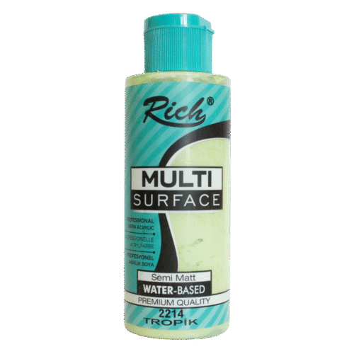 Rich Multi Surface Profesyonel Akrilik Boya 2214 Tropik 500cc