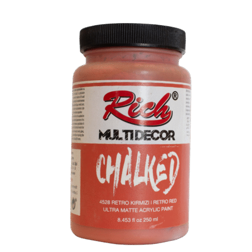 Rich Multidecor Chalked 4582 Retro Kırmızı 250cc